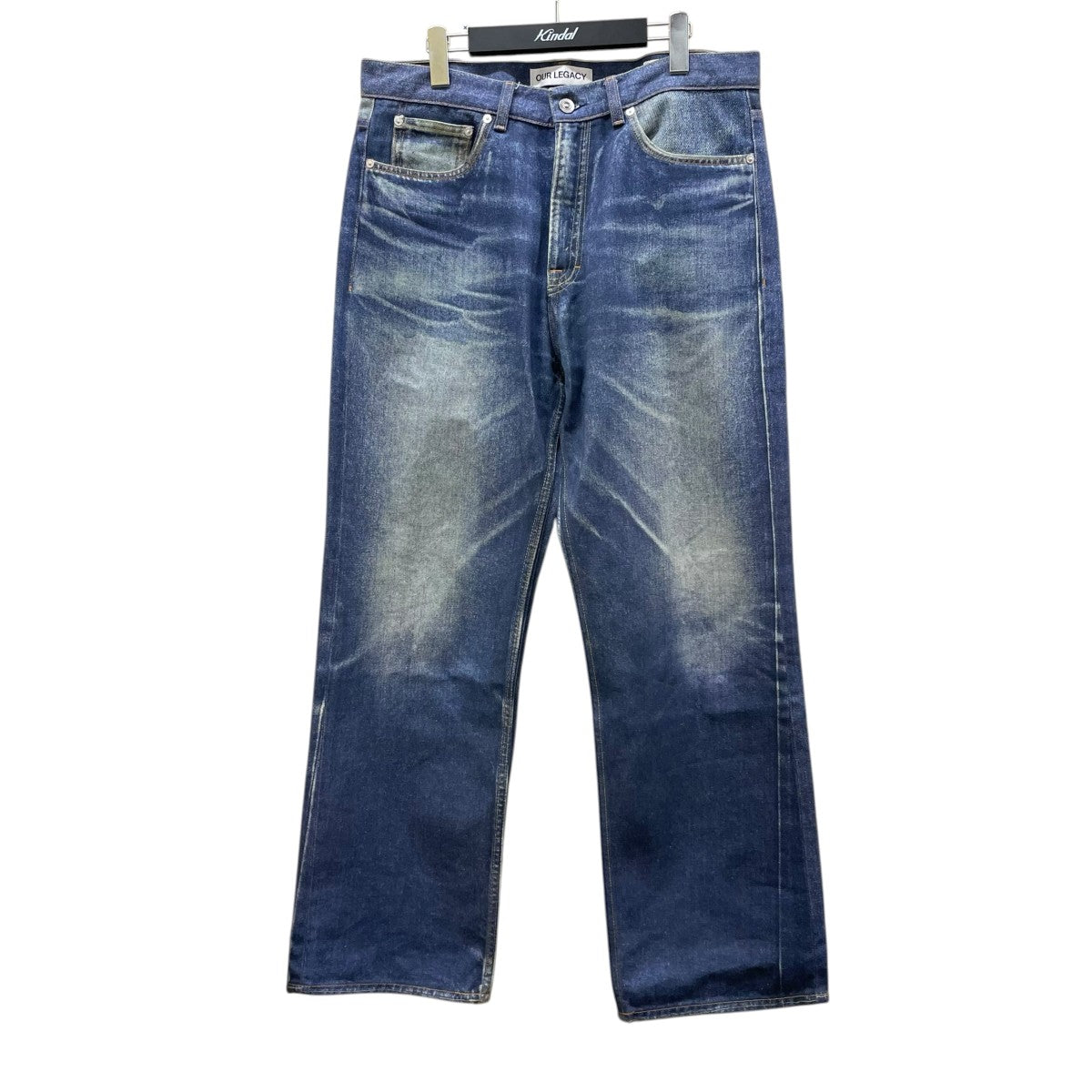 OUR LEGACY 26SSTHIRD CUTデニムパンツM4265TAZ 古着・中古-1枚目のアイテム画像