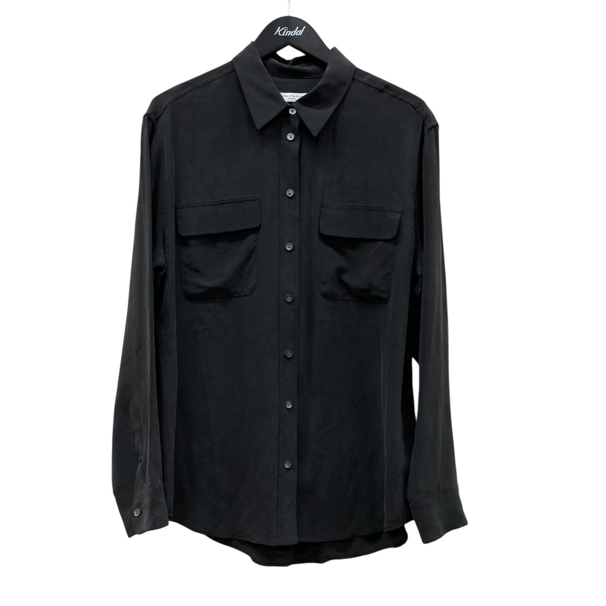 Signature Silk Blouse長袖シャツQ23-E035