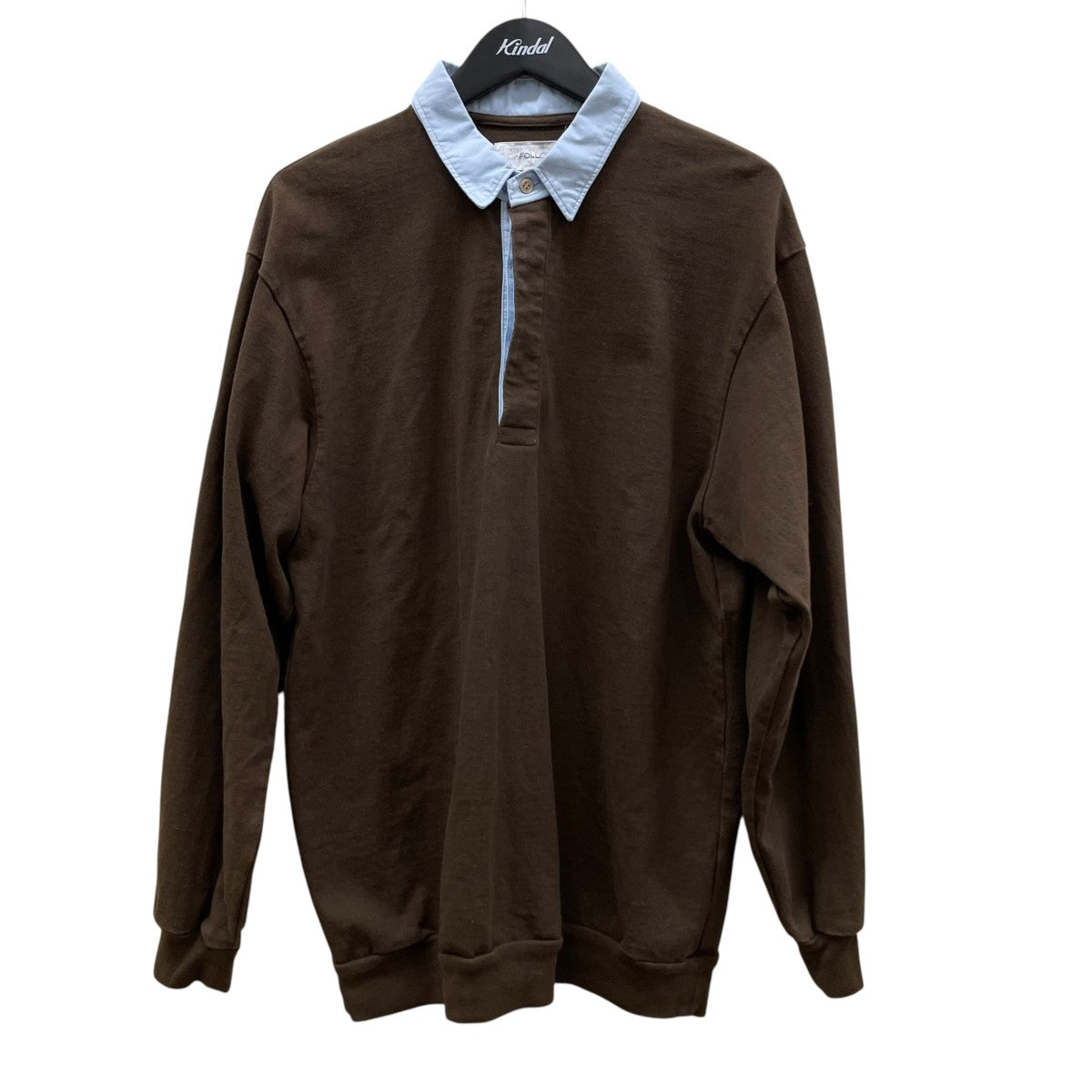 dry cotton rugby shirt長袖ポロシャツ25070684000410