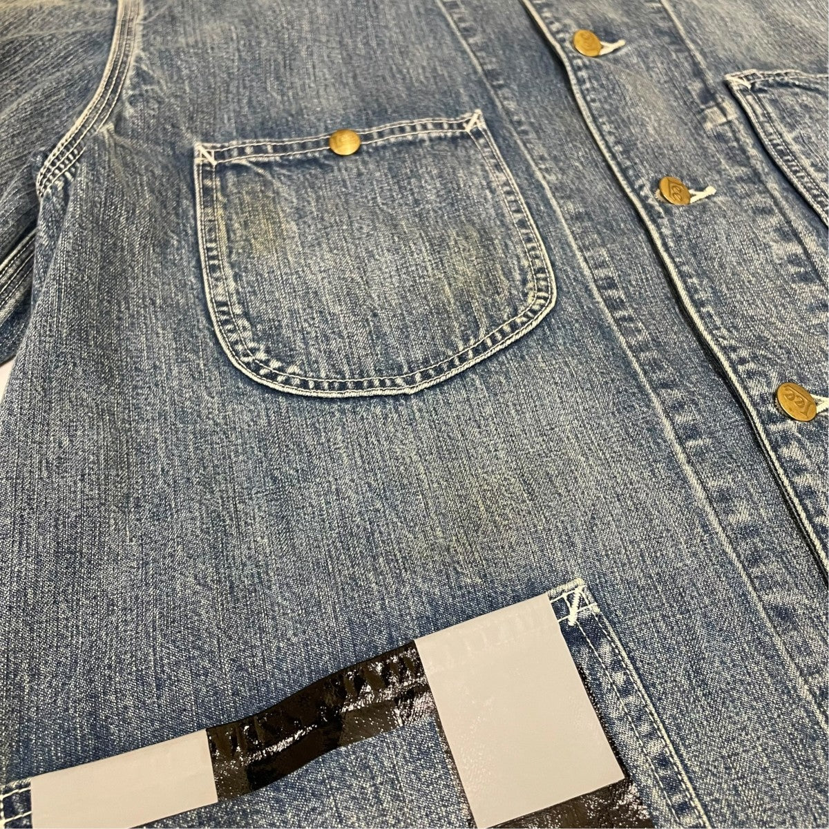 Custom Denim CoverallカバーオールLB0357