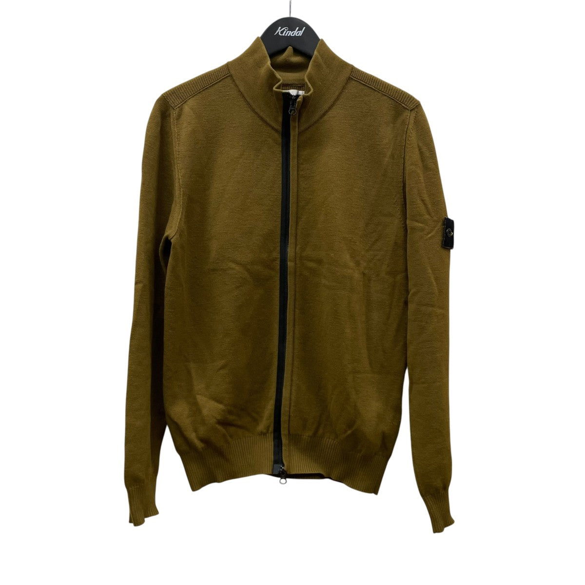STONE ISLAND mock neck sweaterモックネックジップニット7315513A1 古着・中古-1枚目のアイテム画像