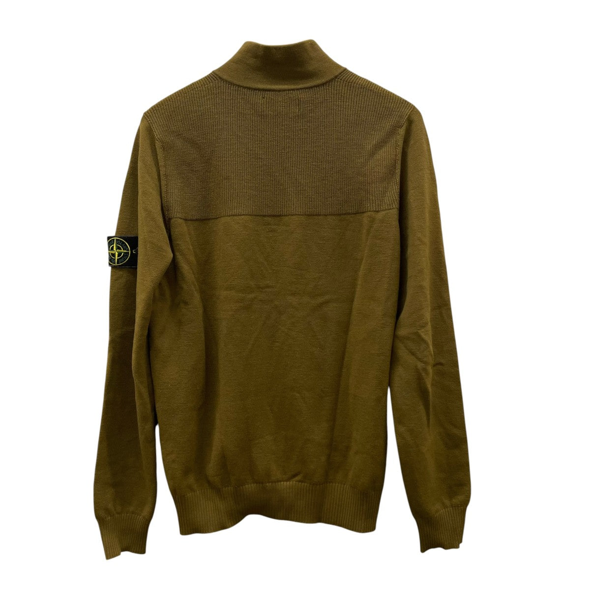 STONE ISLAND mock neck sweaterモックネックジップニット7315513A1 古着・中古-2枚目のアイテム画像