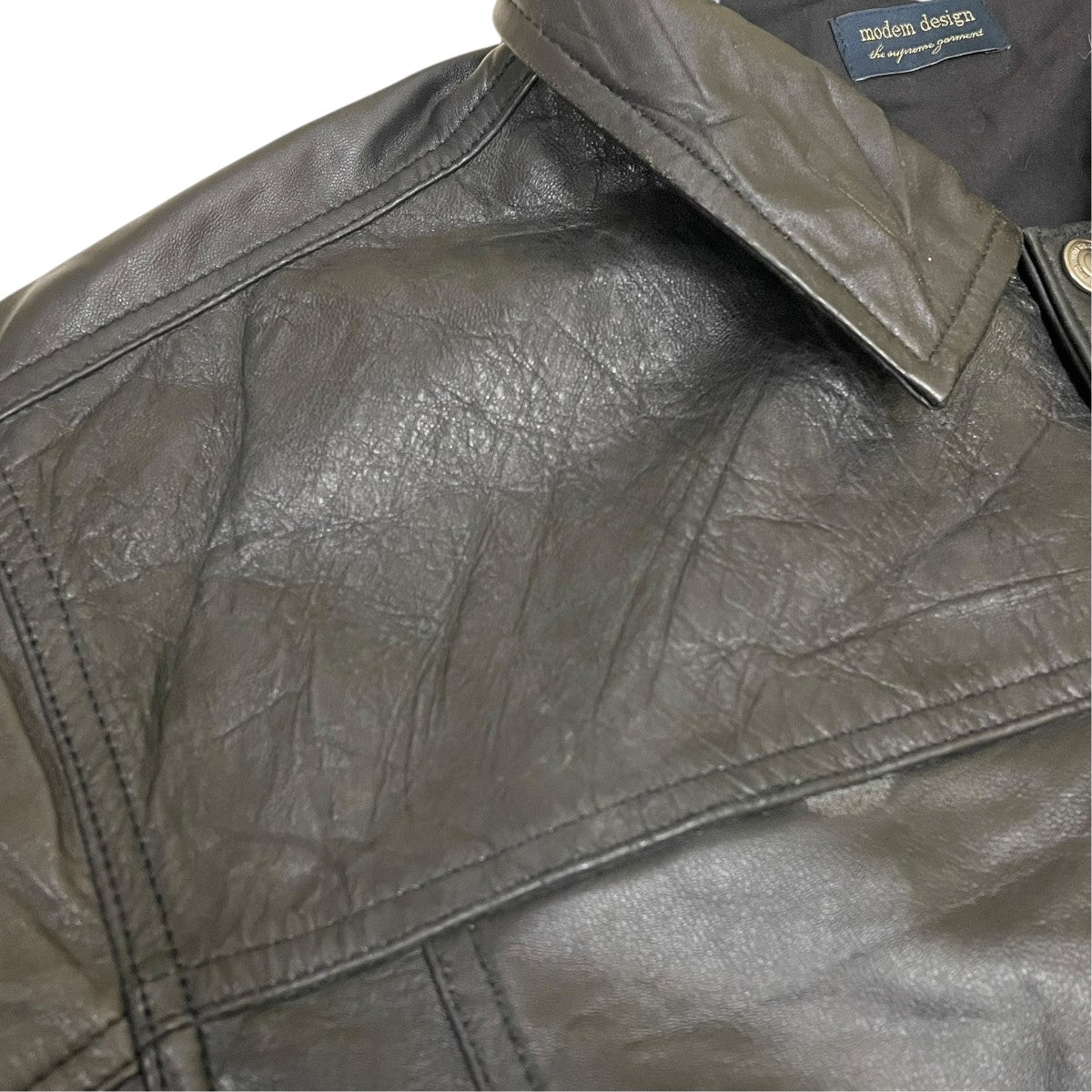 Reproduct Leather Flight Jacketレザージャケット