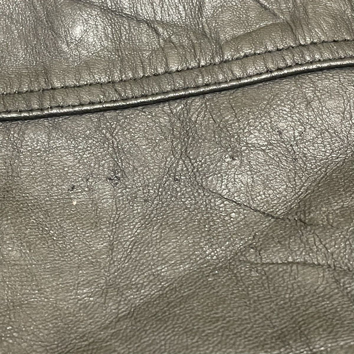 Reproduct Leather Flight Jacketレザージャケット