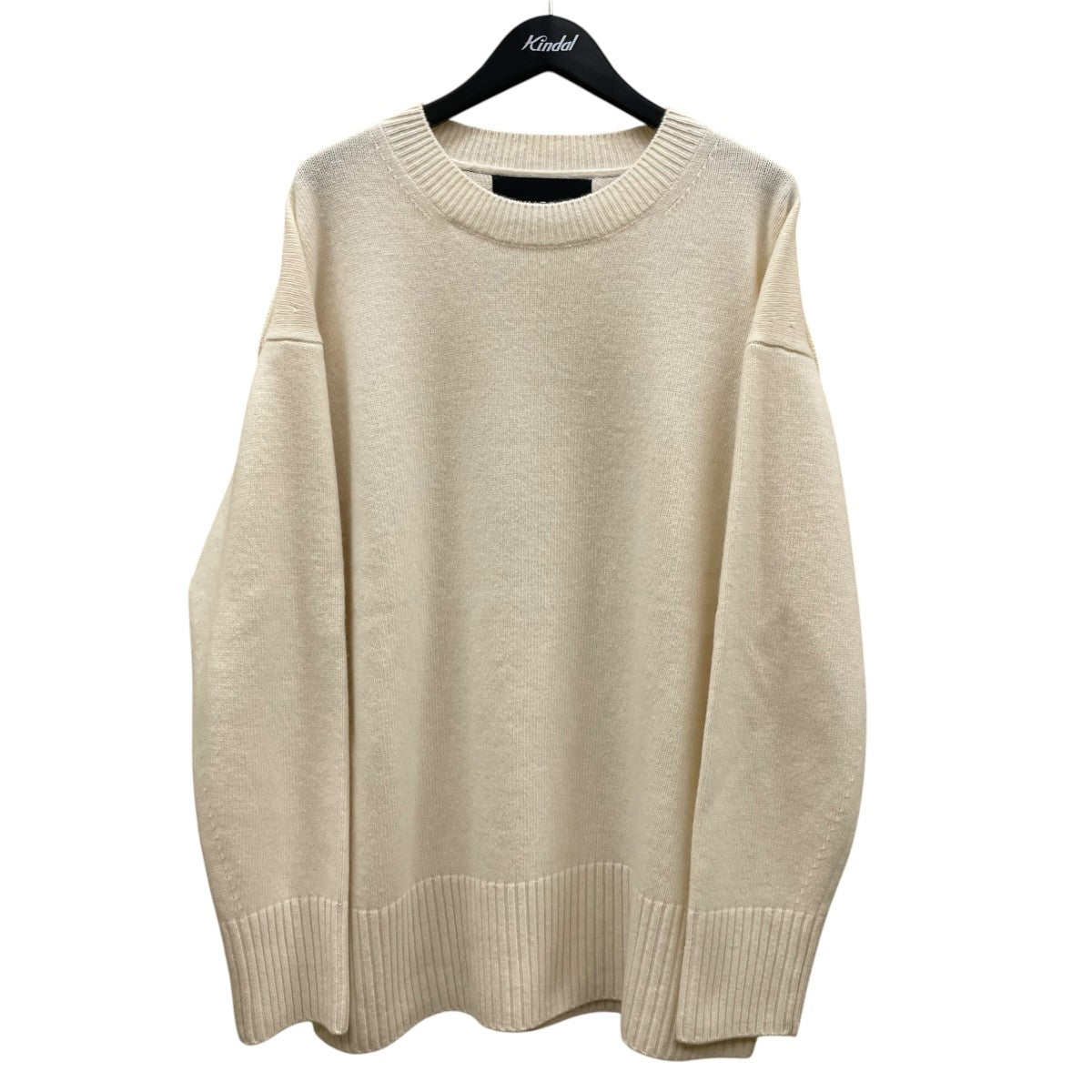 Wool Cashmere Round Knitウールカシミヤ クルーネックニットIH12-6A-98209