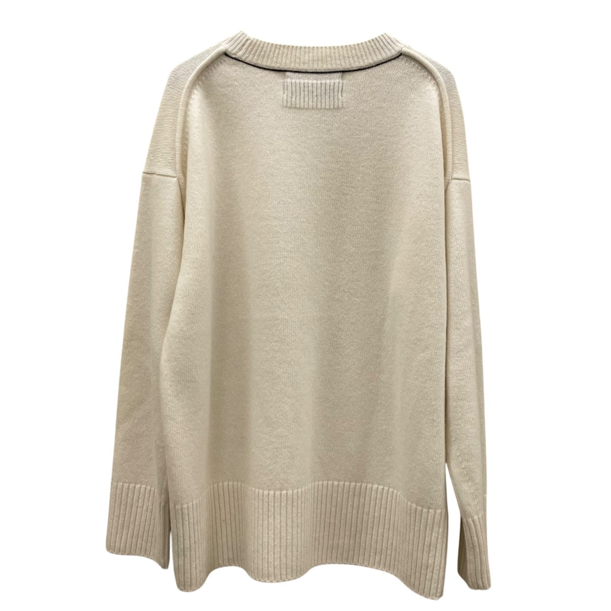 Wool Cashmere Round Knitウールカシミヤ クルーネックニットIH12-6A-98209