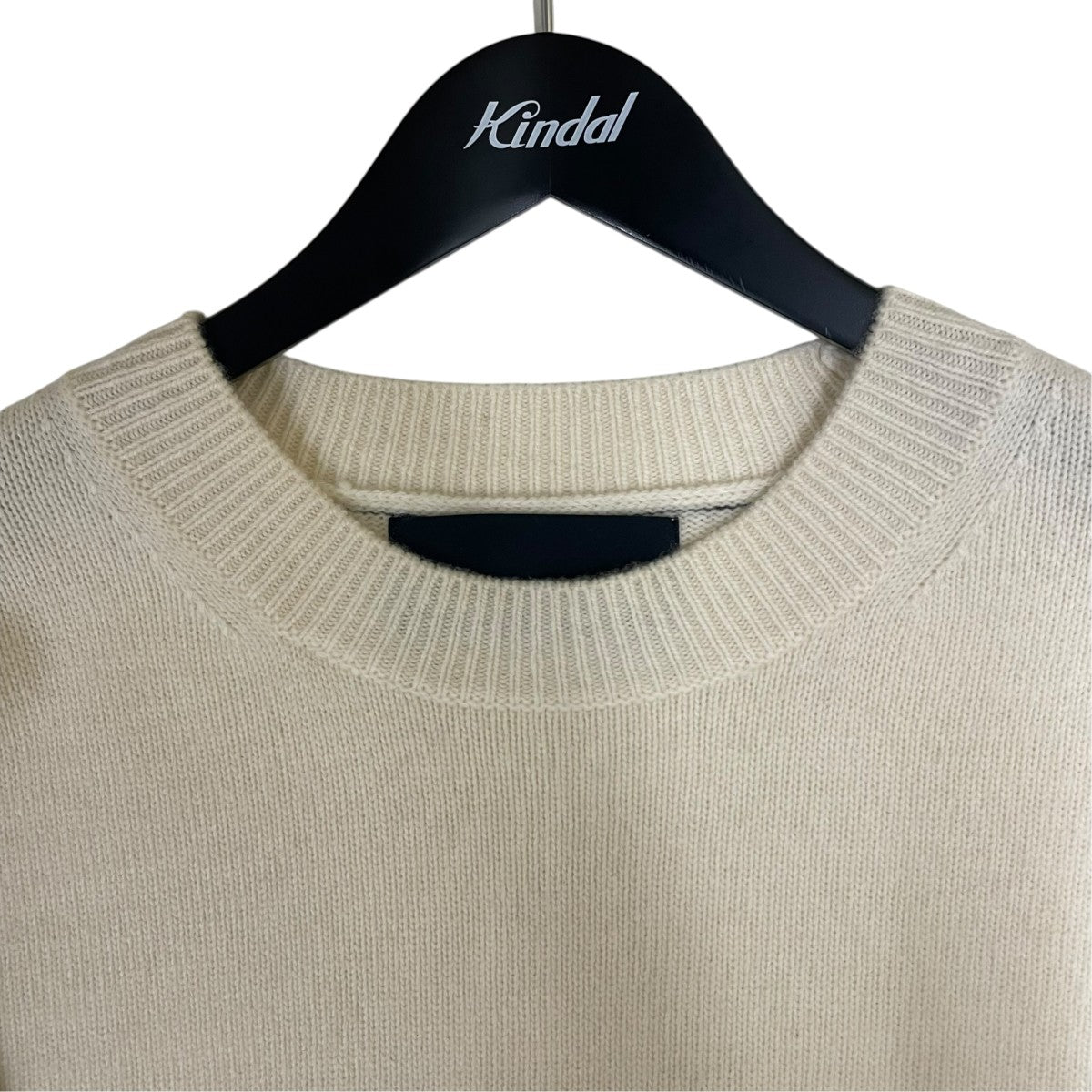 Wool Cashmere Round Knitウールカシミヤ クルーネックニットIH12-6A-98209