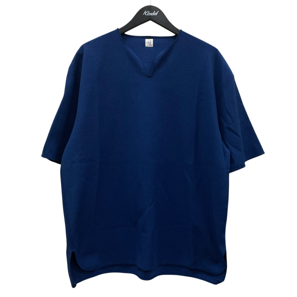 ROOTSTOCK ラフ＆スムース サーマル オーバーネック Tシャツワッフル生地 半袖カットソーbROOTS24S19S26