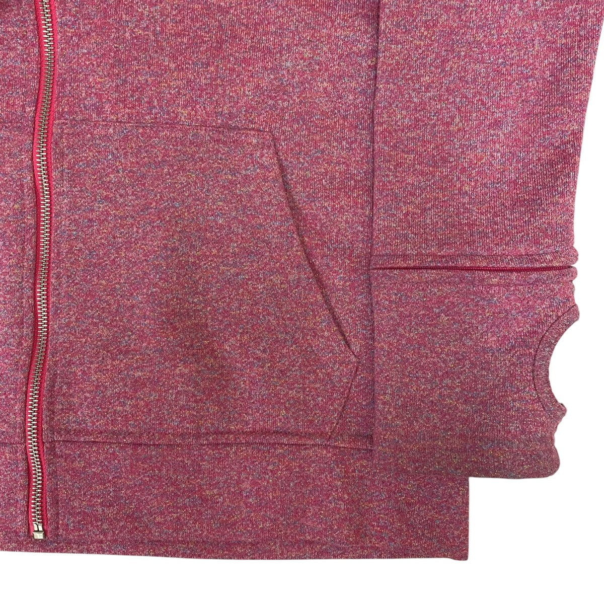 25SSParis Hoodieラメ入り スウェット ジップパーカー