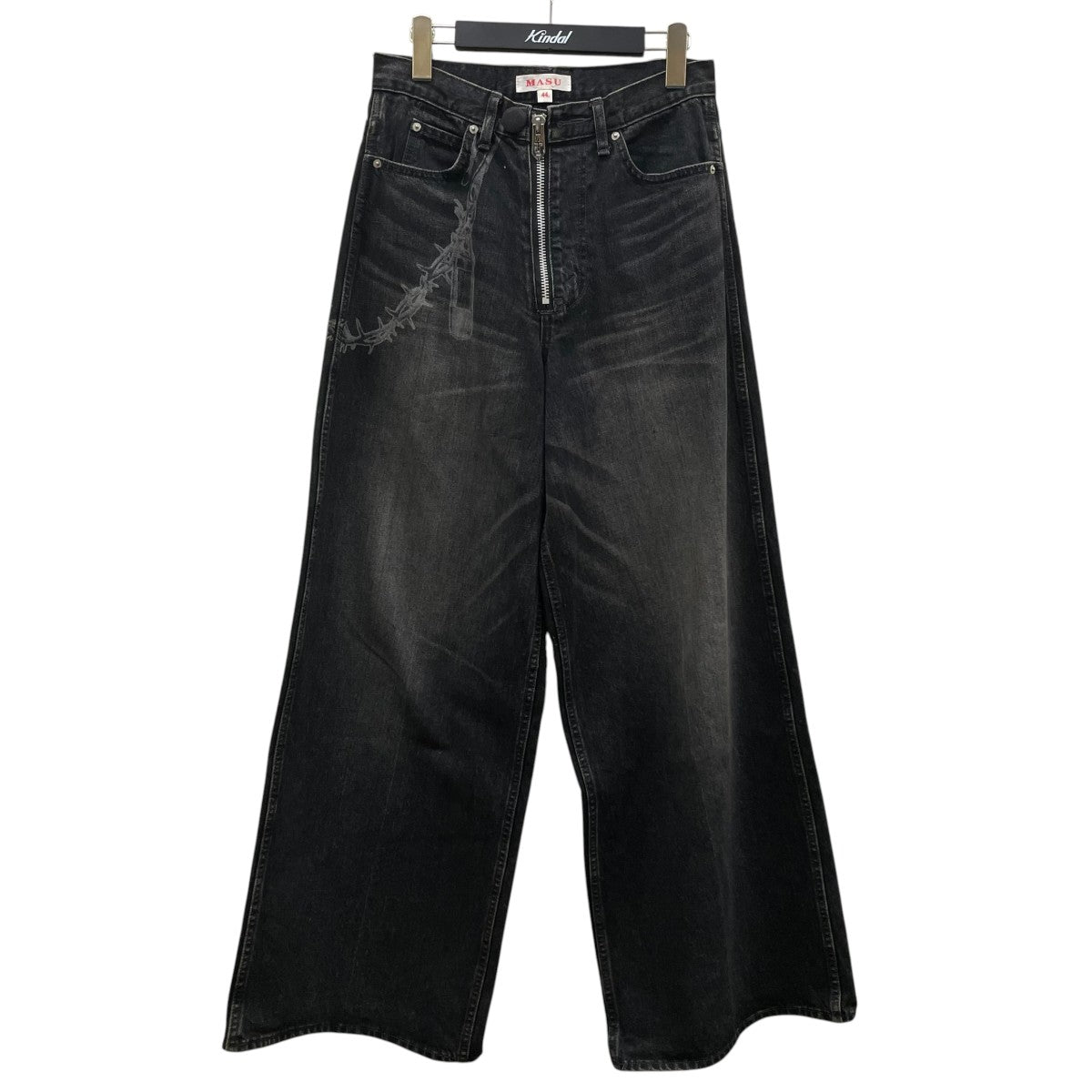 23AWMASUBOYS BAGGY JEANSコットン バギーデニムパンツMBS-PT0523C