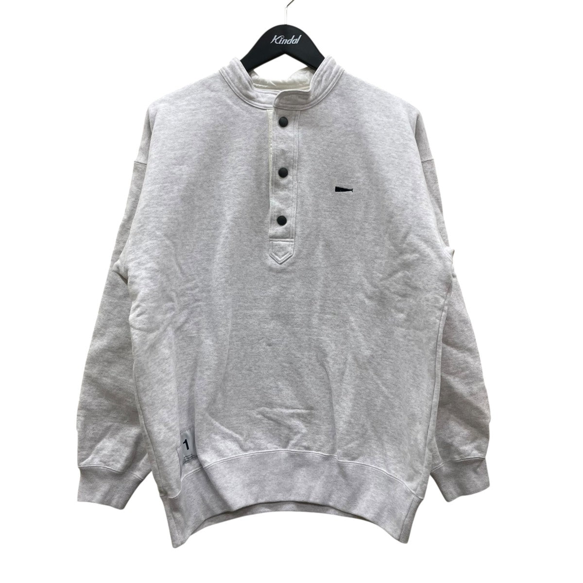 VOIL HENLEY NECK SWEATSHIRTスウェット