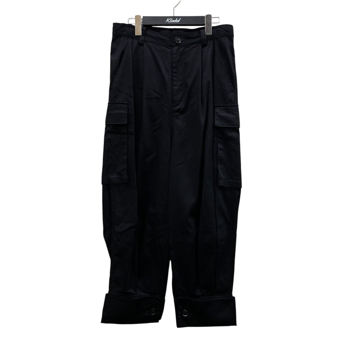 24AWCOTTON TWILL CUFFED HEM CARGO PANTSカーゴパンツYB P81 002