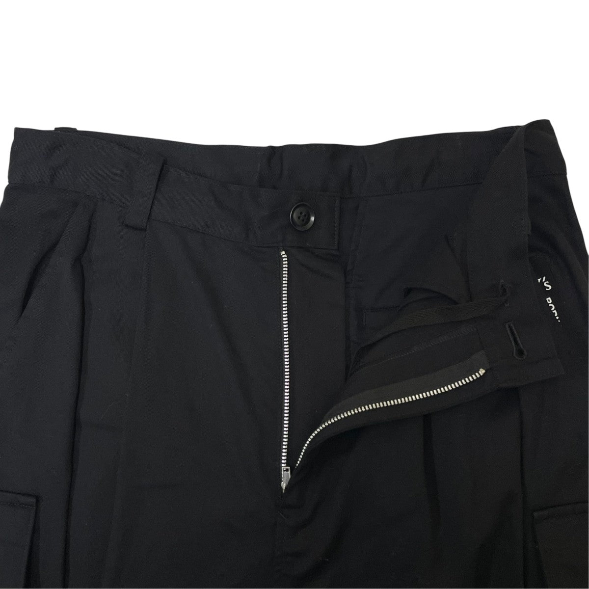 24AWCOTTON TWILL CUFFED HEM CARGO PANTSカーゴパンツYB P81 002