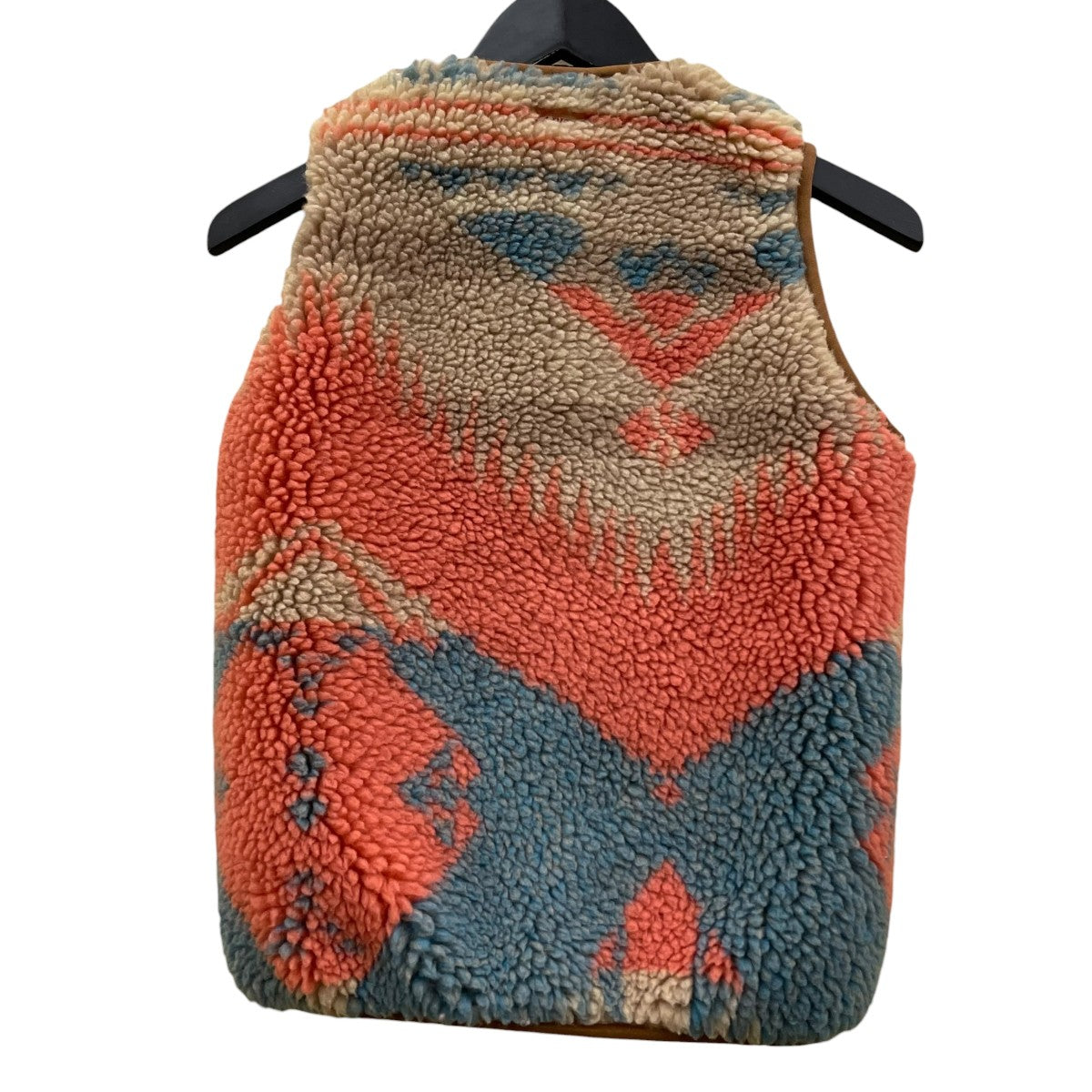 ブランケットフリースベストリバーシブルベスト