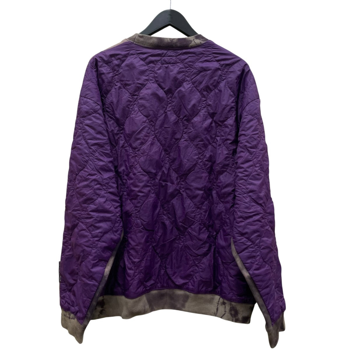 Tie Dye Sweat Quilting Switching Topsタイダイ柄 切替 コットン クルーネックスウェット トレーナーK2011LG831