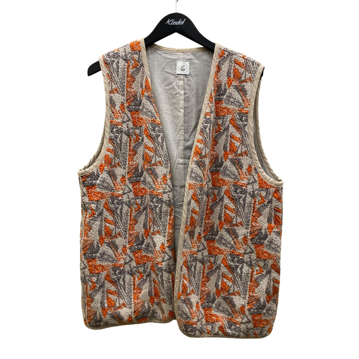 SASHIKO MOTIF JACQUARD VESTベスト8617 241 0373