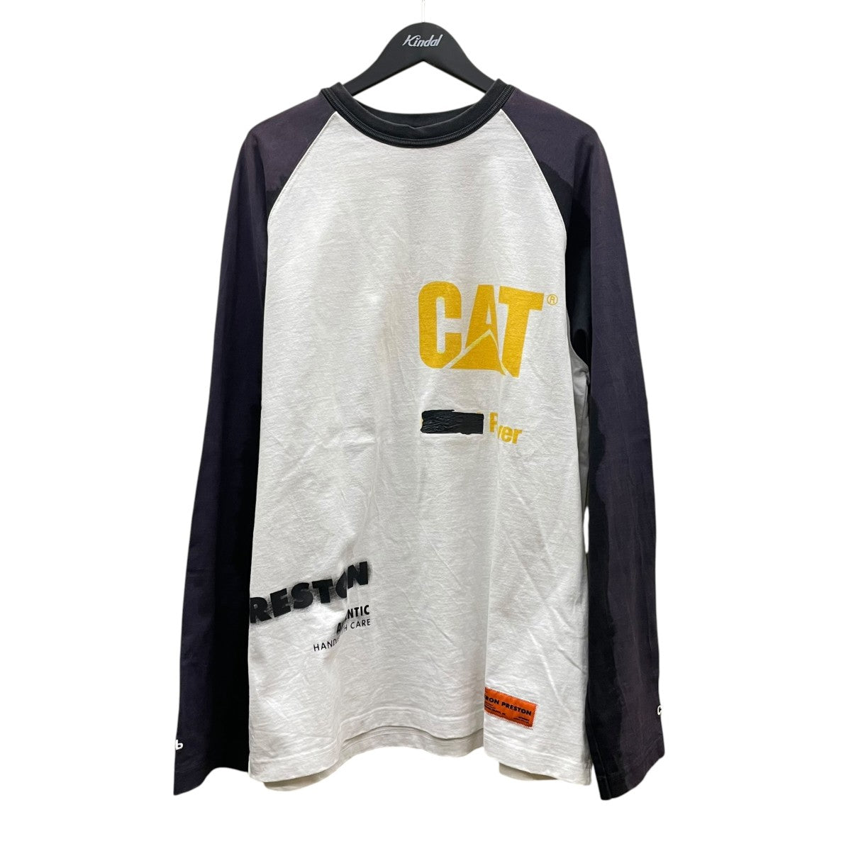 21SSCATERPILLAR L S T-SHIRT長袖TシャツHMAB023S21JER001