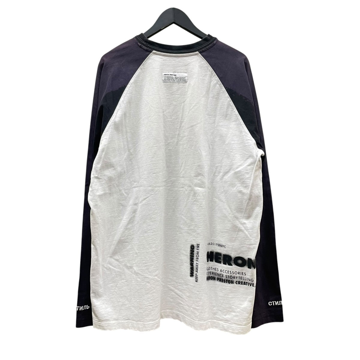 21SSCATERPILLAR L S T-SHIRT長袖TシャツHMAB023S21JER001