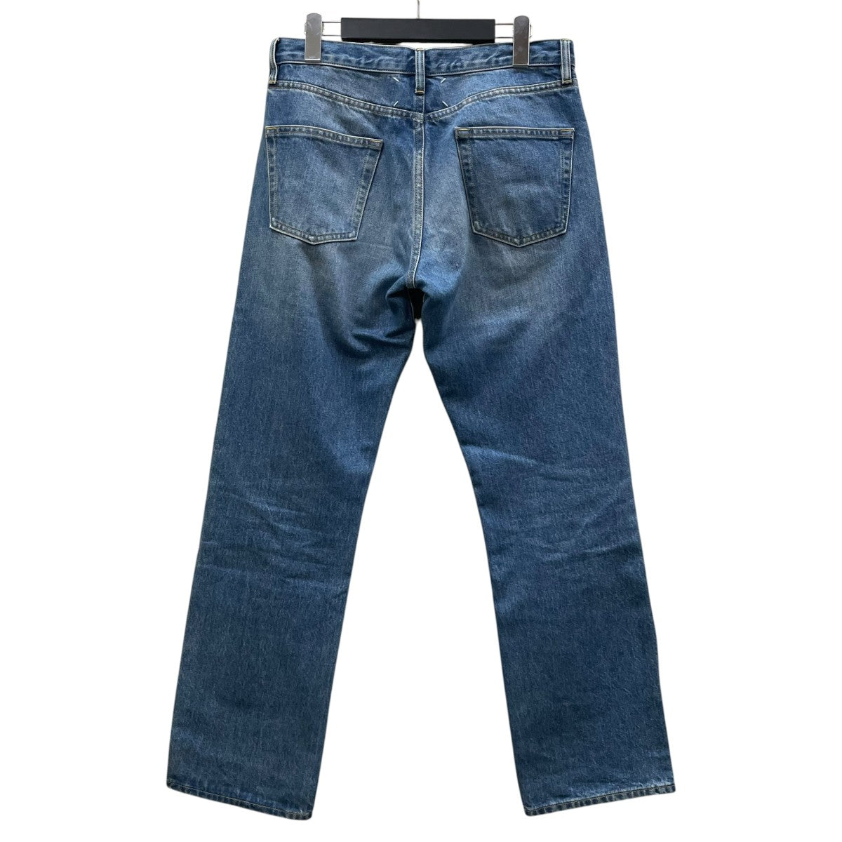 21AWBoyfriend Jeansヴィンテージウォッシュ ボーイフレンドジーンズ 5ポケットストレートデニム コットンパンツS50LA0189