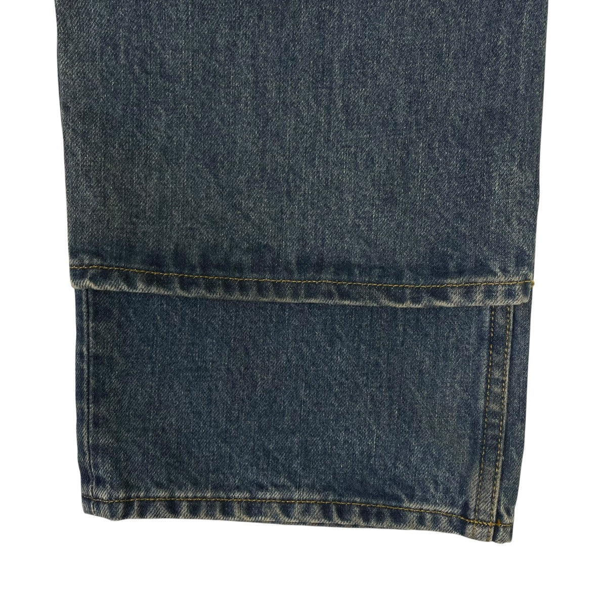 21AWBoyfriend Jeansヴィンテージウォッシュ ボーイフレンドジーンズ 5ポケットストレートデニム コットンパンツS50LA0189