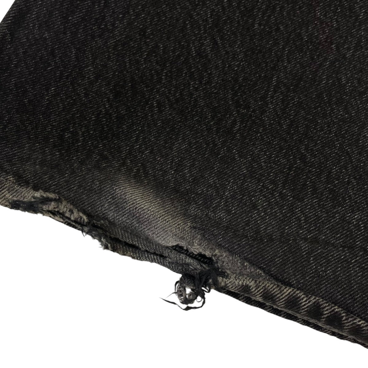 21AW2021M Vintage Black ヴィンテージブラック ワイドジーンズデニムパンツ コットンパンツB00229