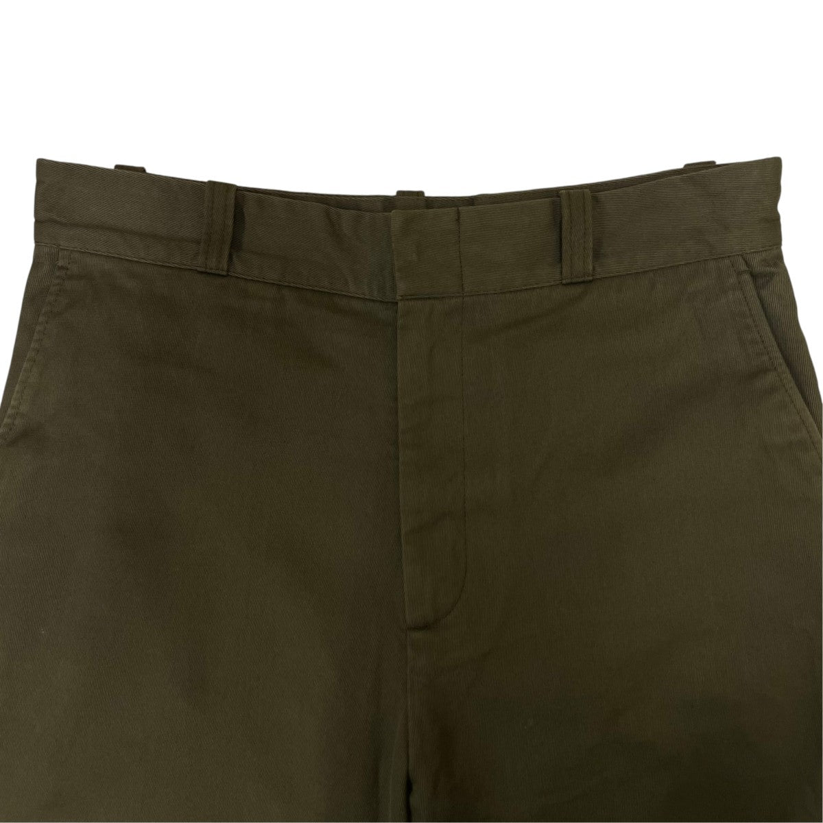 Twill Trousers Wide ツイル ワイド トラウザーズ チノパンツコットンパンツBK0489