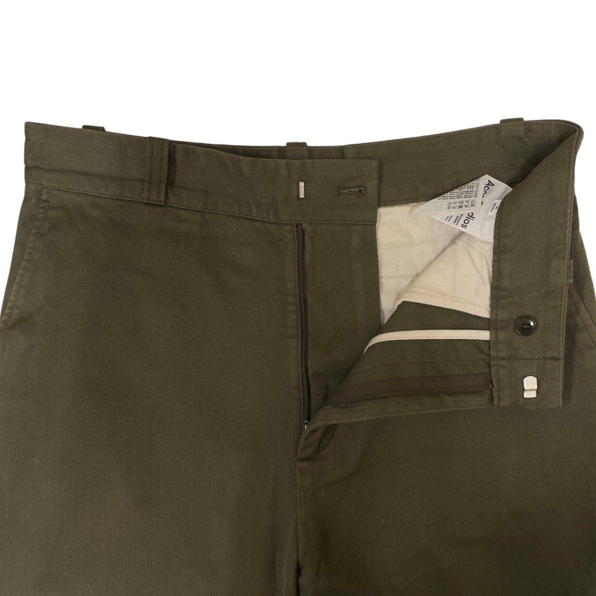 Twill Trousers Wide ツイル ワイド トラウザーズ チノパンツコットンパンツBK0489