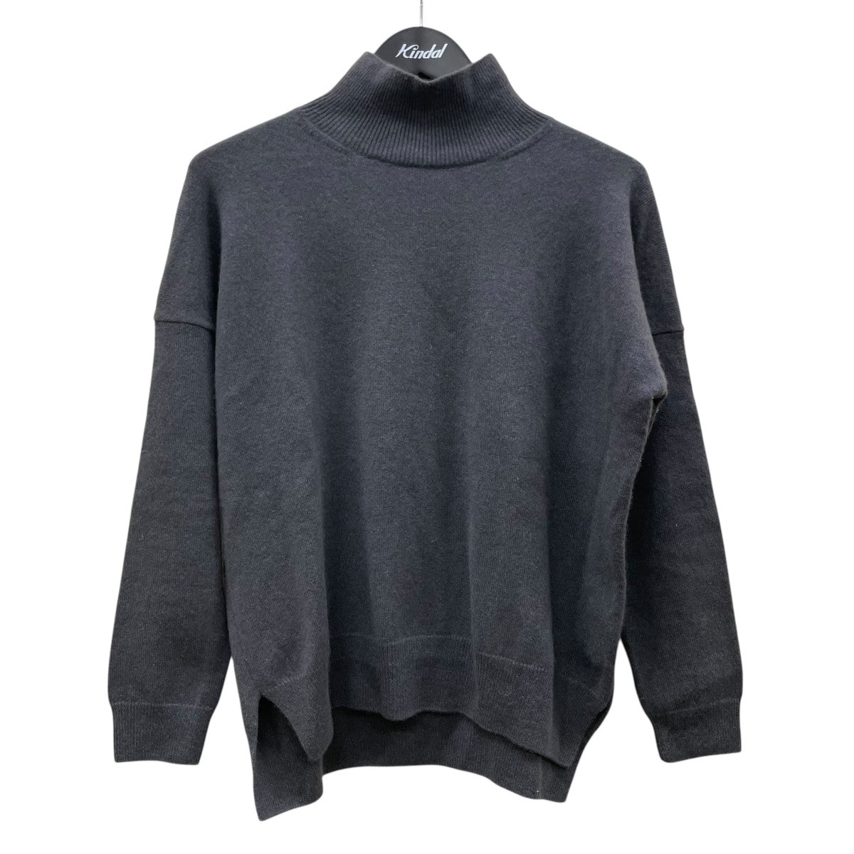 24AWcashemere turtleneck カシミヤ100ハイネックニットE243K129