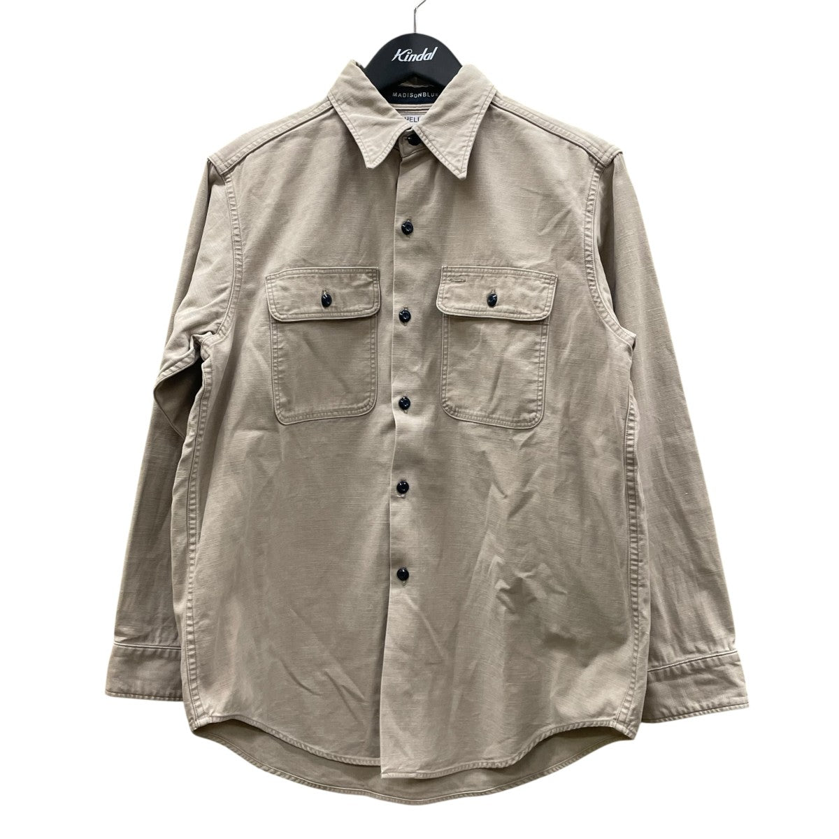 HAMPTON BACK SATIN SHIRT長袖シャツMB999-5711