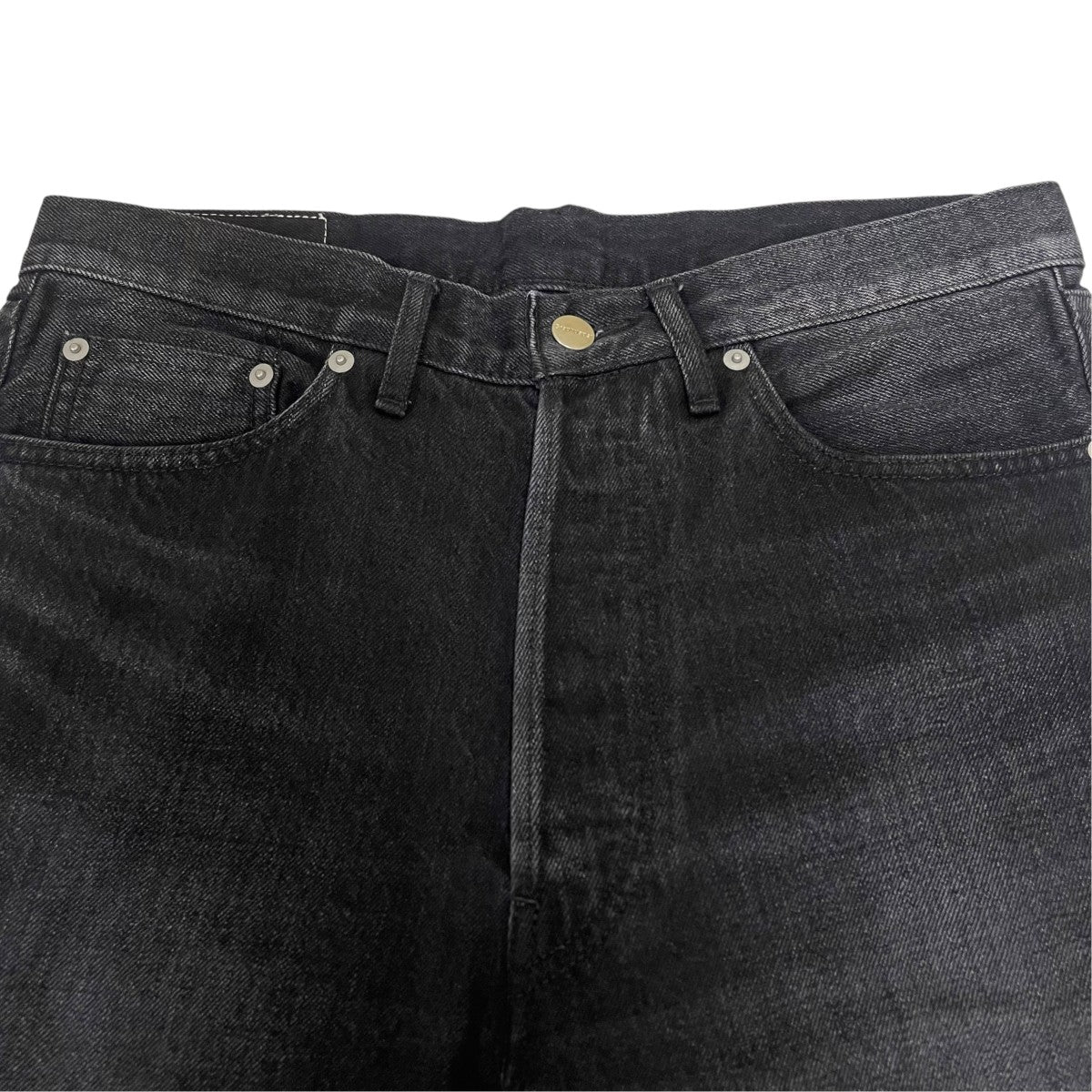 26AWSelvage Denim Five Pocket Wide Straight PantsデニムパンツGU263-40059DB