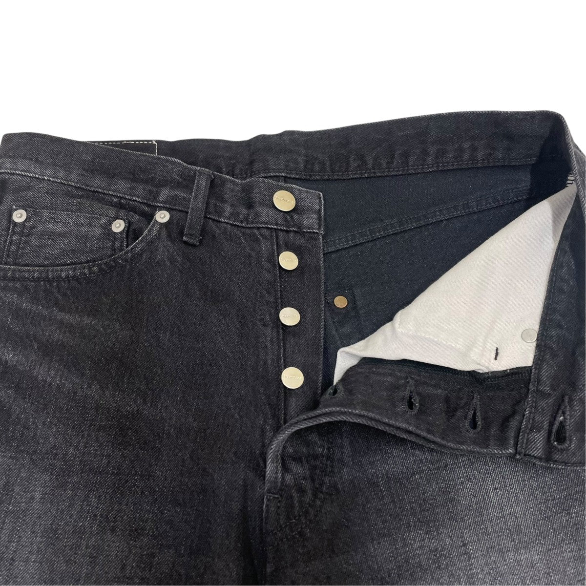 26AWSelvage Denim Five Pocket Wide Straight PantsデニムパンツGU263-40059DB