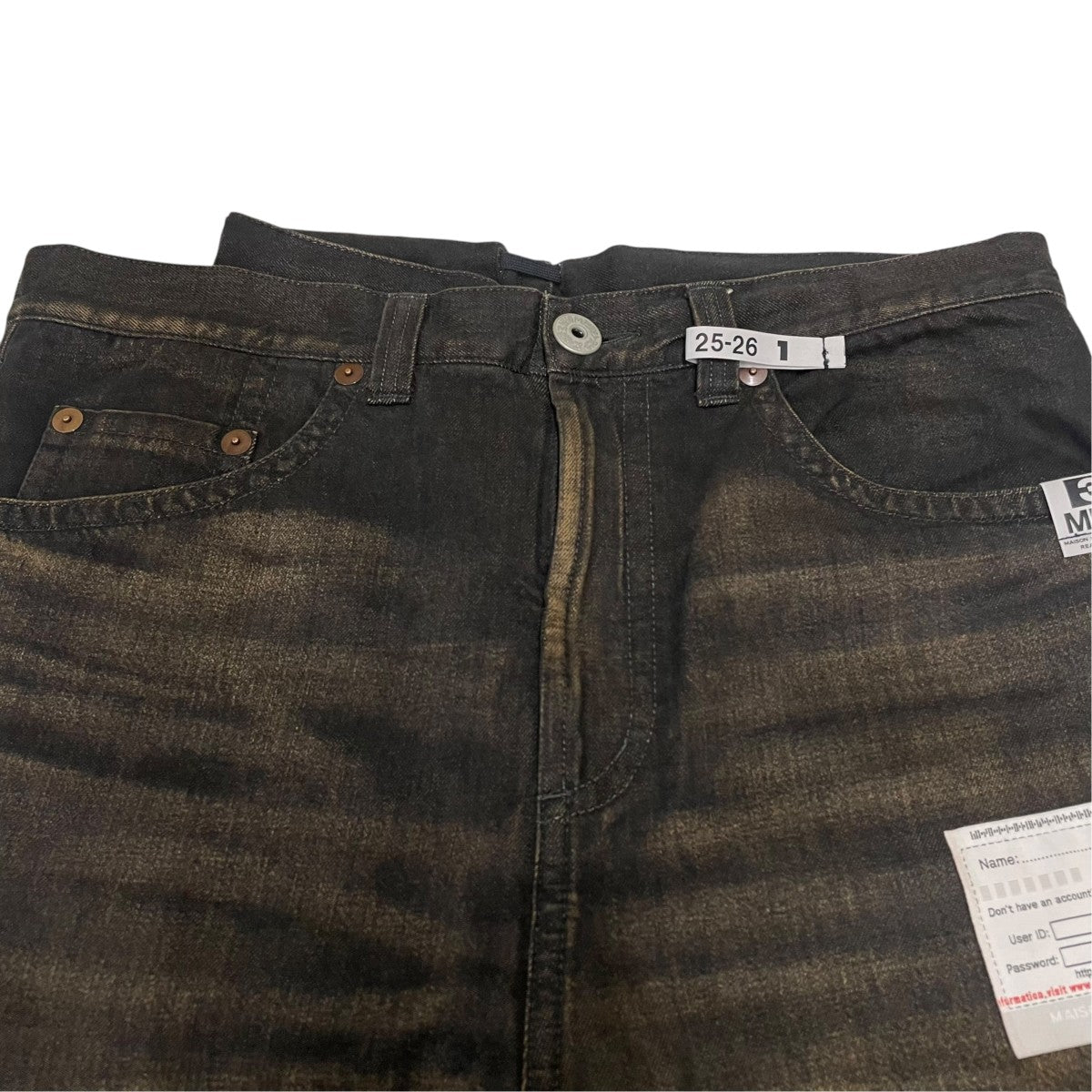Huge Layered Denim PantsデニムパンツA15PT027