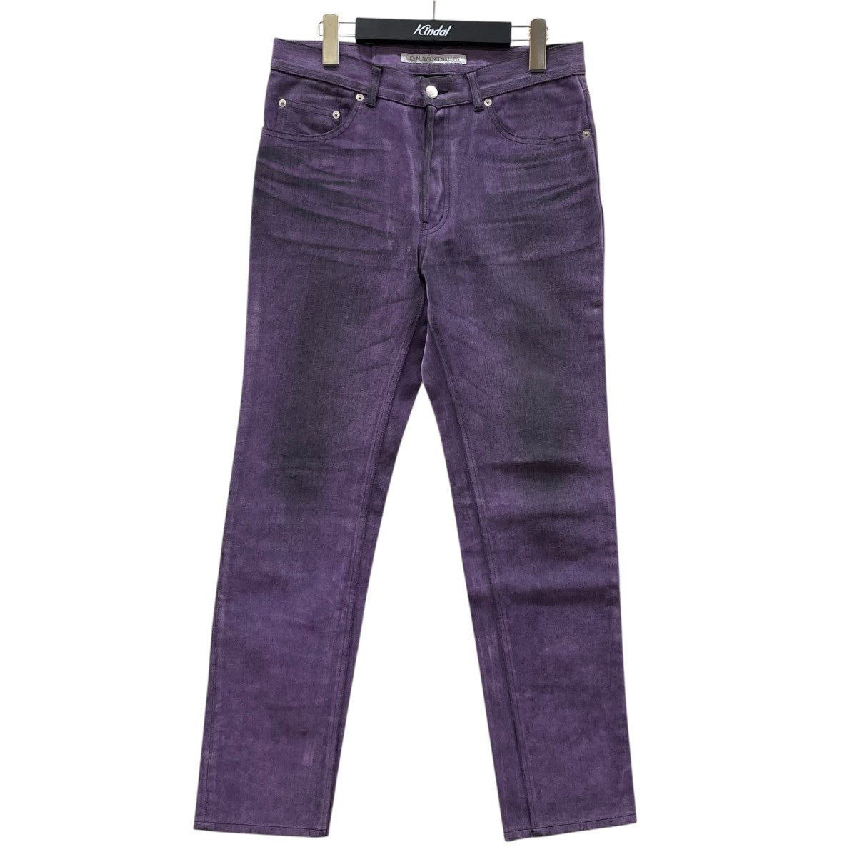 20AW5POCKET FLOCKED DENIM PANTS フロッキーデニムパンツコットンパンツ2B008-0320-33