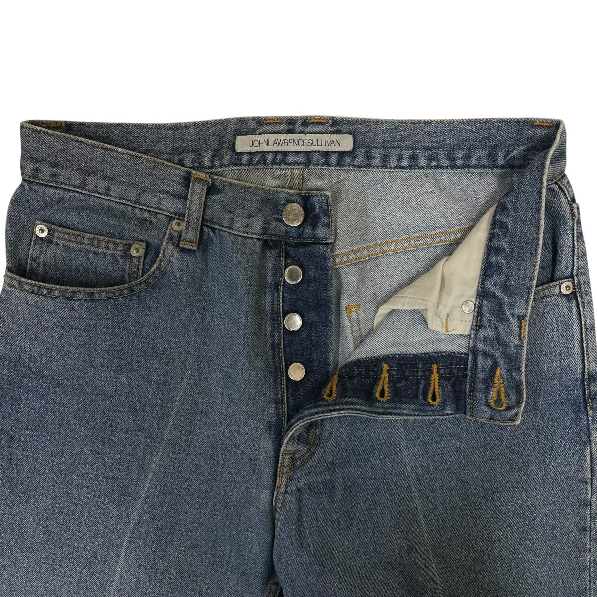 19AWCENTER LINE DENIM PANTS センターライン デニムパンツコットンパンツ2B020-0319-75