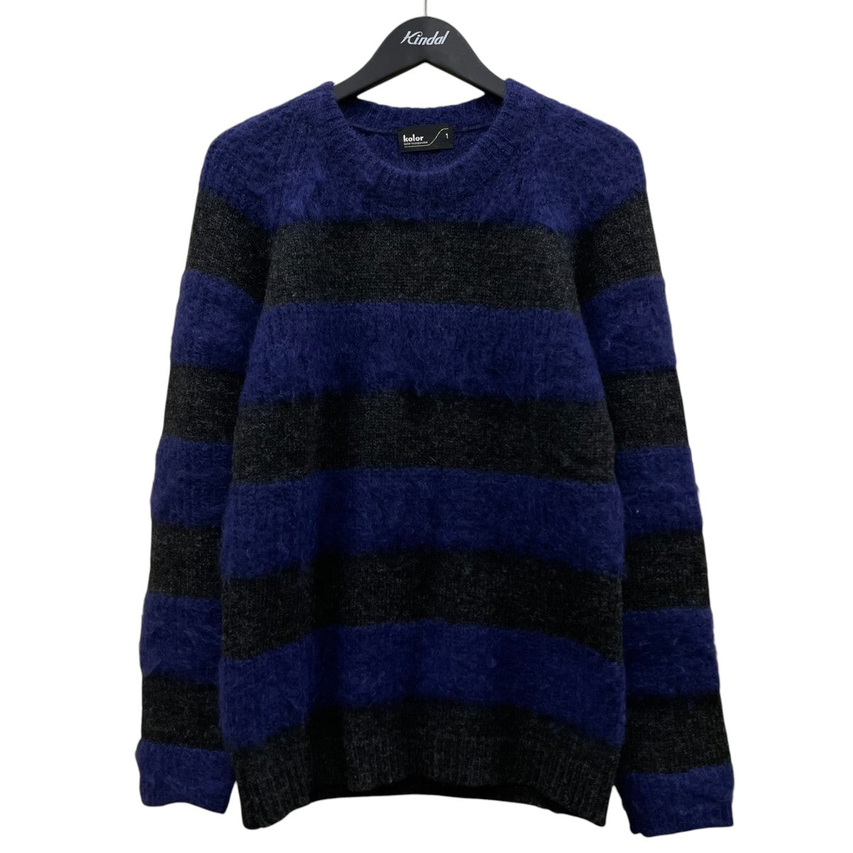 13AWKid Mohair Border Sweaterキッドモヘヤ ボーダーセーター 厚手ニット13WCM-N03301