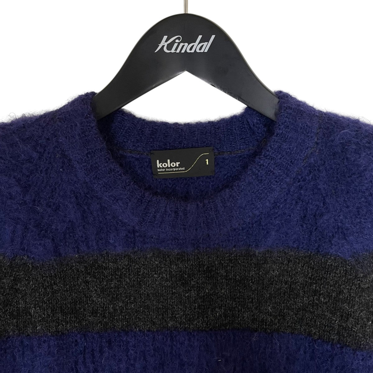 13AWKid Mohair Border Sweaterキッドモヘヤ ボーダーセーター 厚手ニット13WCM-N03301