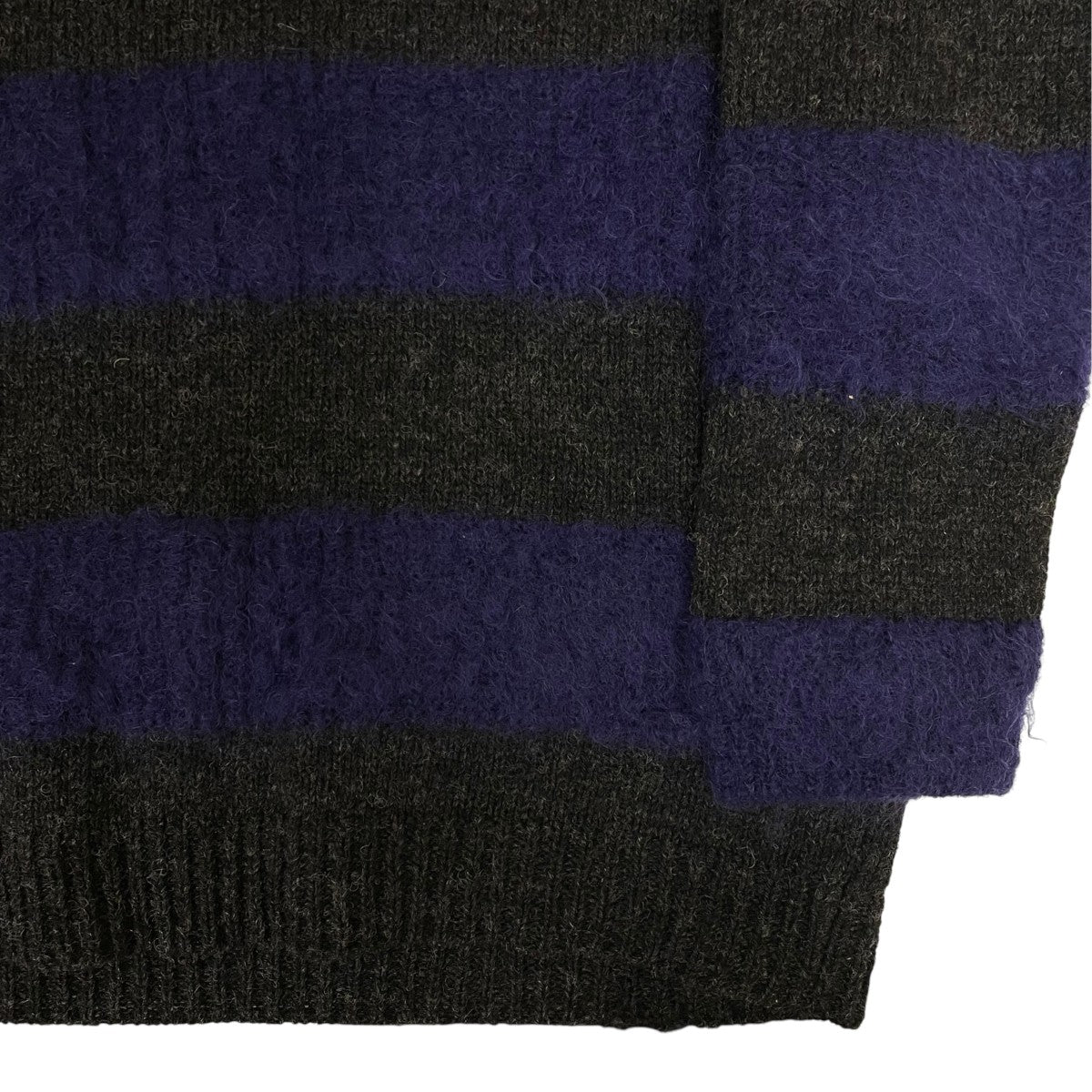 13AWKid Mohair Border Sweaterキッドモヘヤ ボーダーセーター 厚手ニット13WCM-N03301