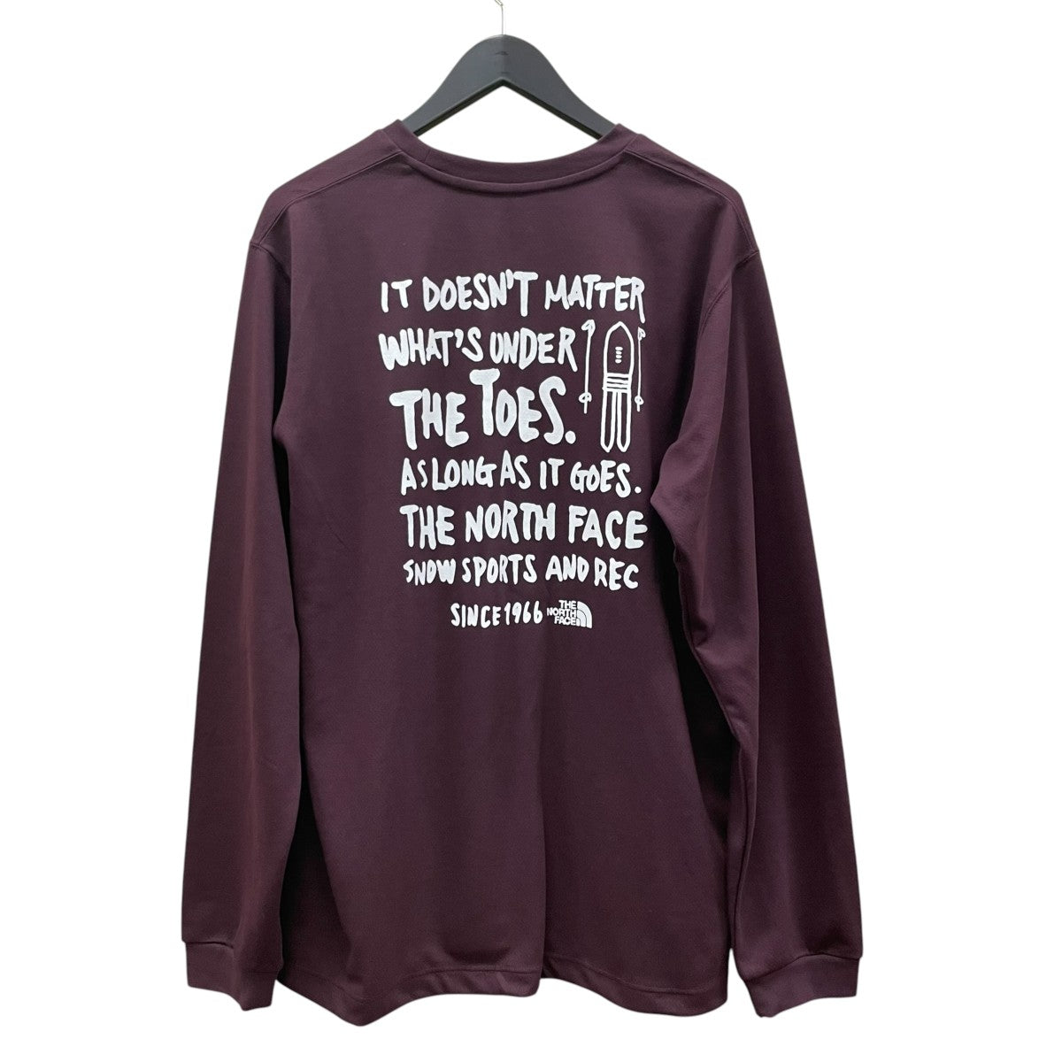 L S FD Nuptse Cotton Tee長袖TシャツNT82690