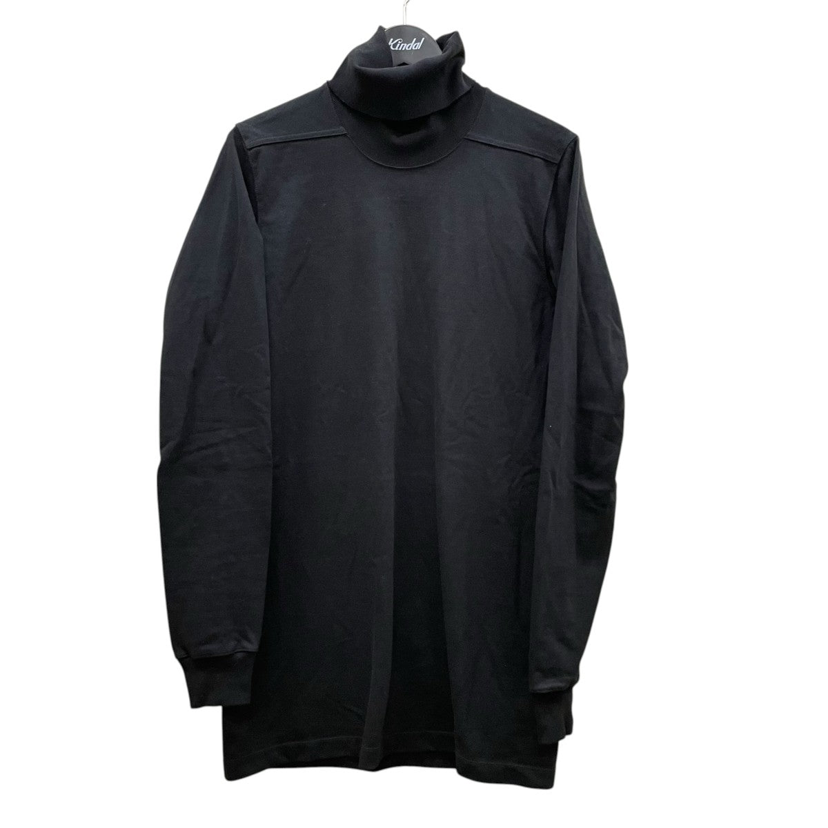 RICK OWENS 20AWSurf TurtleneckタートルネックカットソーRU20F3286-BA 古着・中古-1枚目のアイテム画像