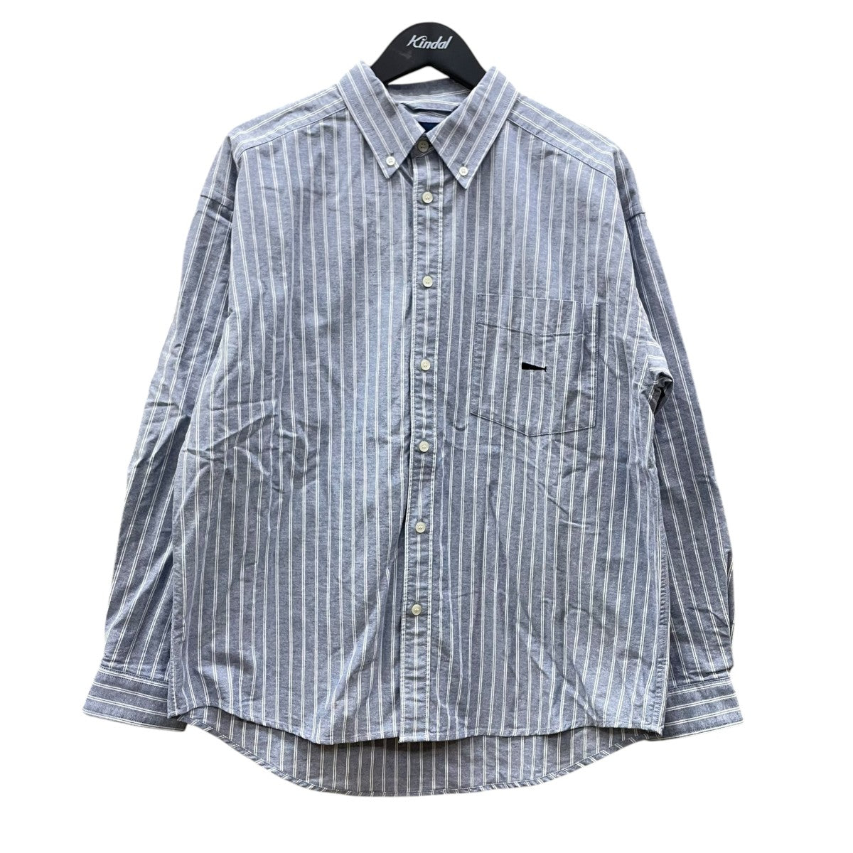 KENNEDY’S B．D LS SHIRTストライプ長袖シャツ