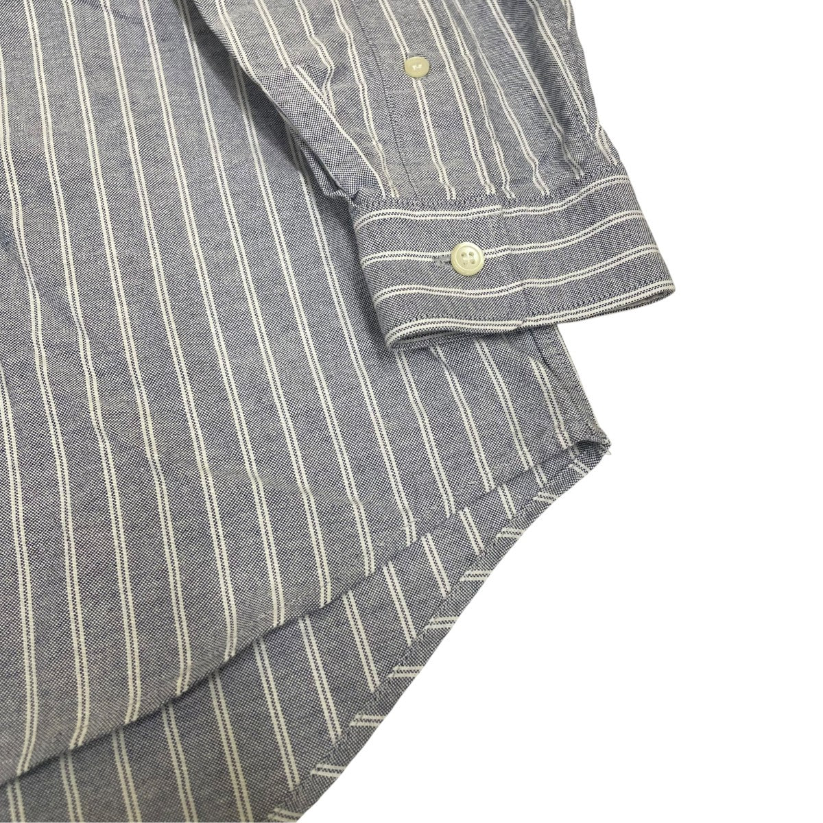 KENNEDY’S B．D LS SHIRTストライプ長袖シャツ