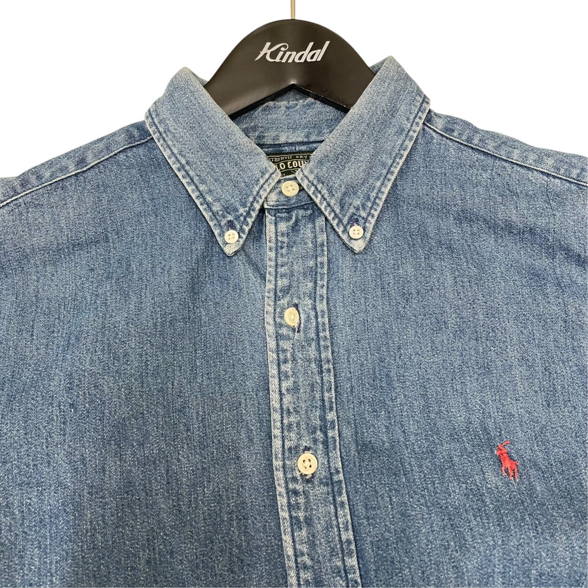 POLO COUNTRY 90sデニムシャツ 古着・中古-3枚目のアイテム画像