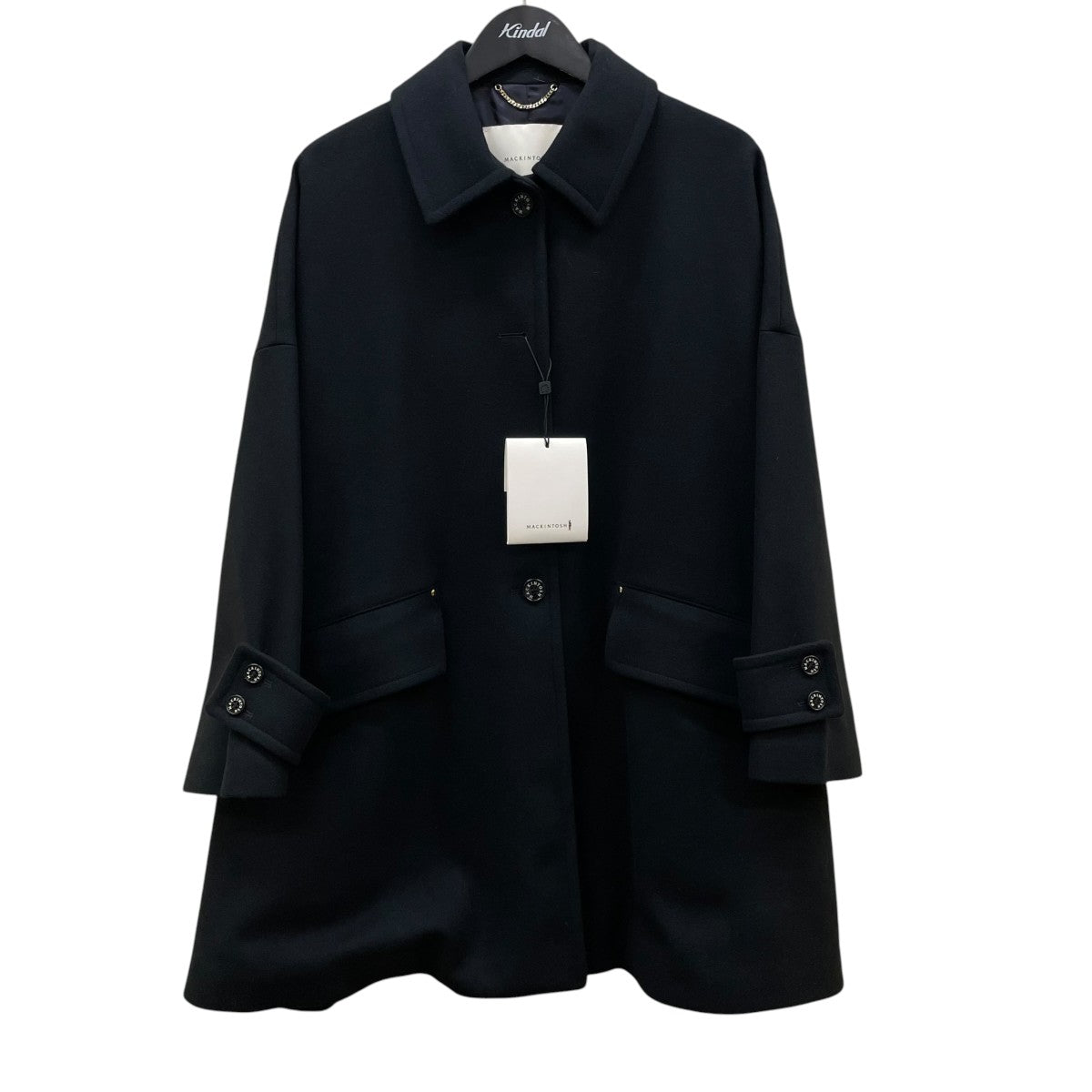 MACKINTOSH 23AWNew HumbieステンカラーコートL232MO1130FL2K 古着・中古-1枚目のアイテム画像