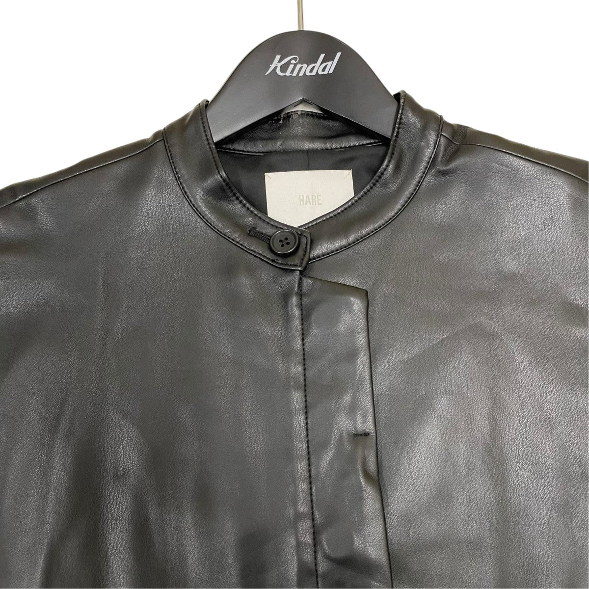 HARE レザーコートHAL07084AD 古着・中古-3枚目のアイテム画像
