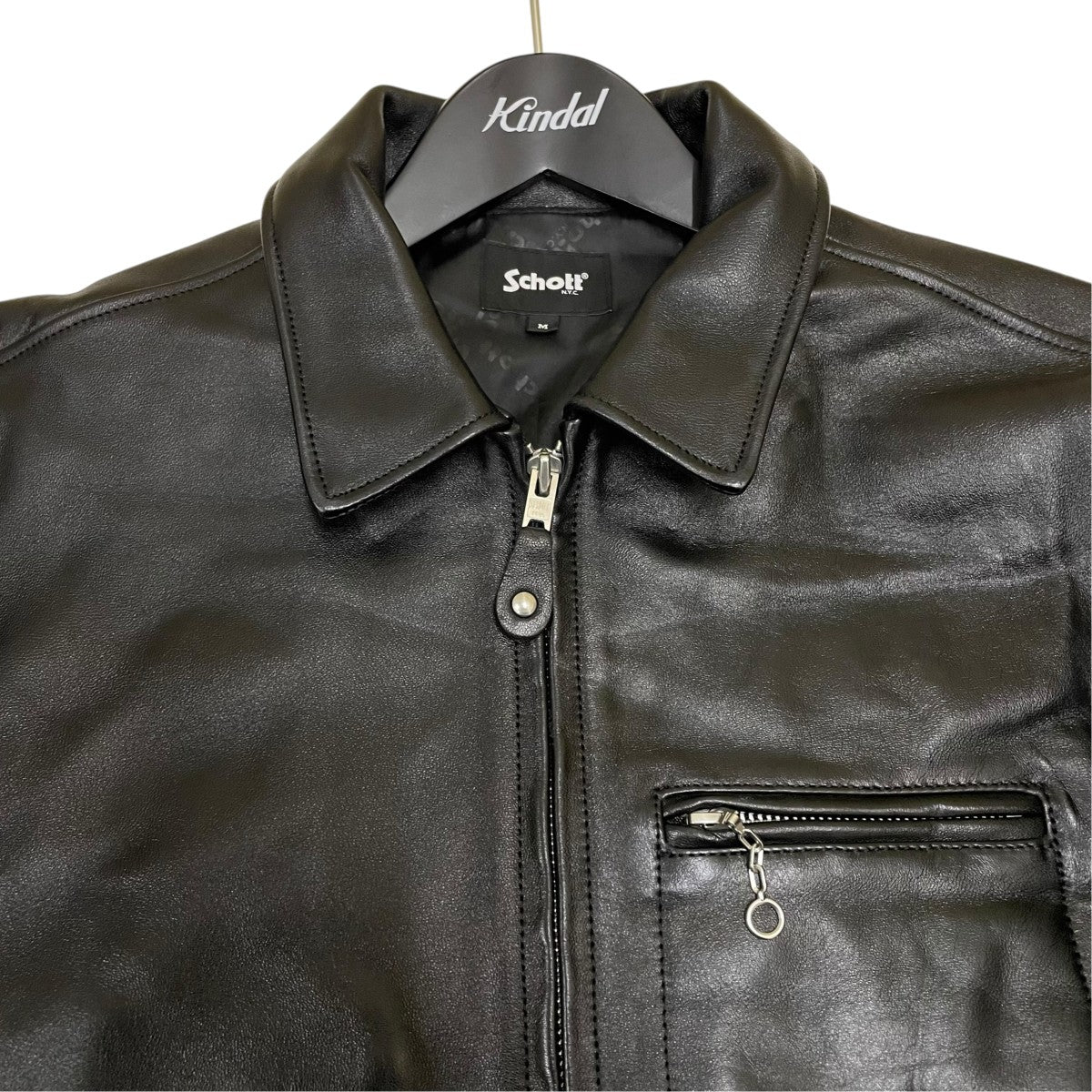 Schott LEATHER TRACKER JACKETレザージャケット782-5950014 古着・中古-3枚目のアイテム画像