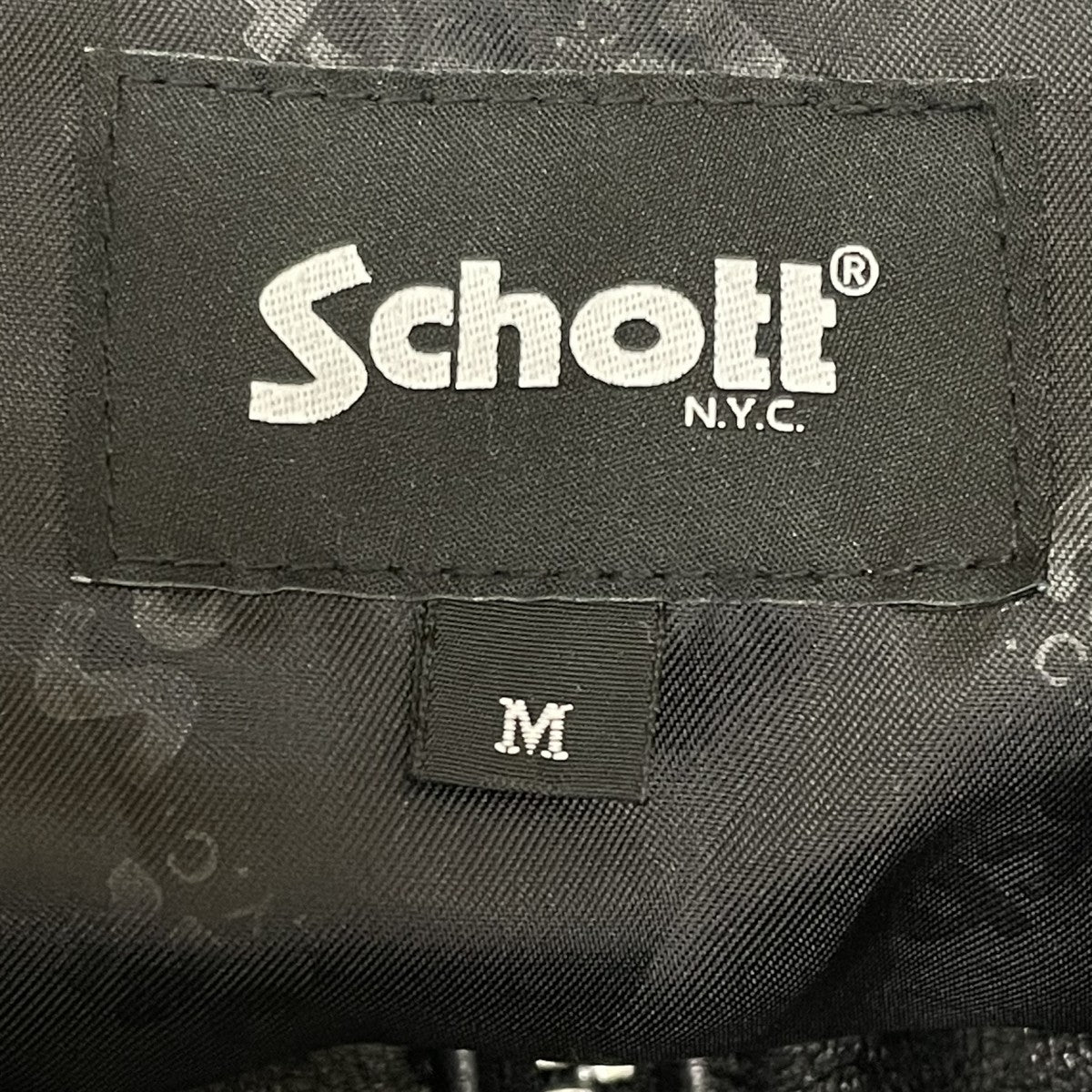 Schott LEATHER TRACKER JACKETレザージャケット782-5950014 古着・中古-5枚目のアイテム画像