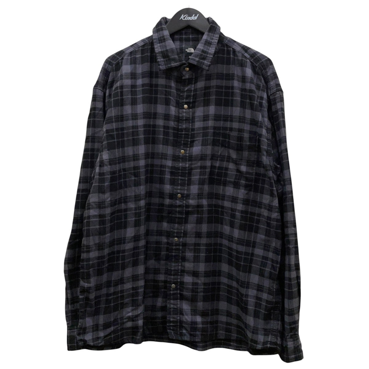 THE NORTH FACE 26AWL／S Flannel Check Shirt ロングスリーブフランネルチェックシャツチェック柄 長袖シャツNR62635 古着・中古-1枚目のアイテム画像