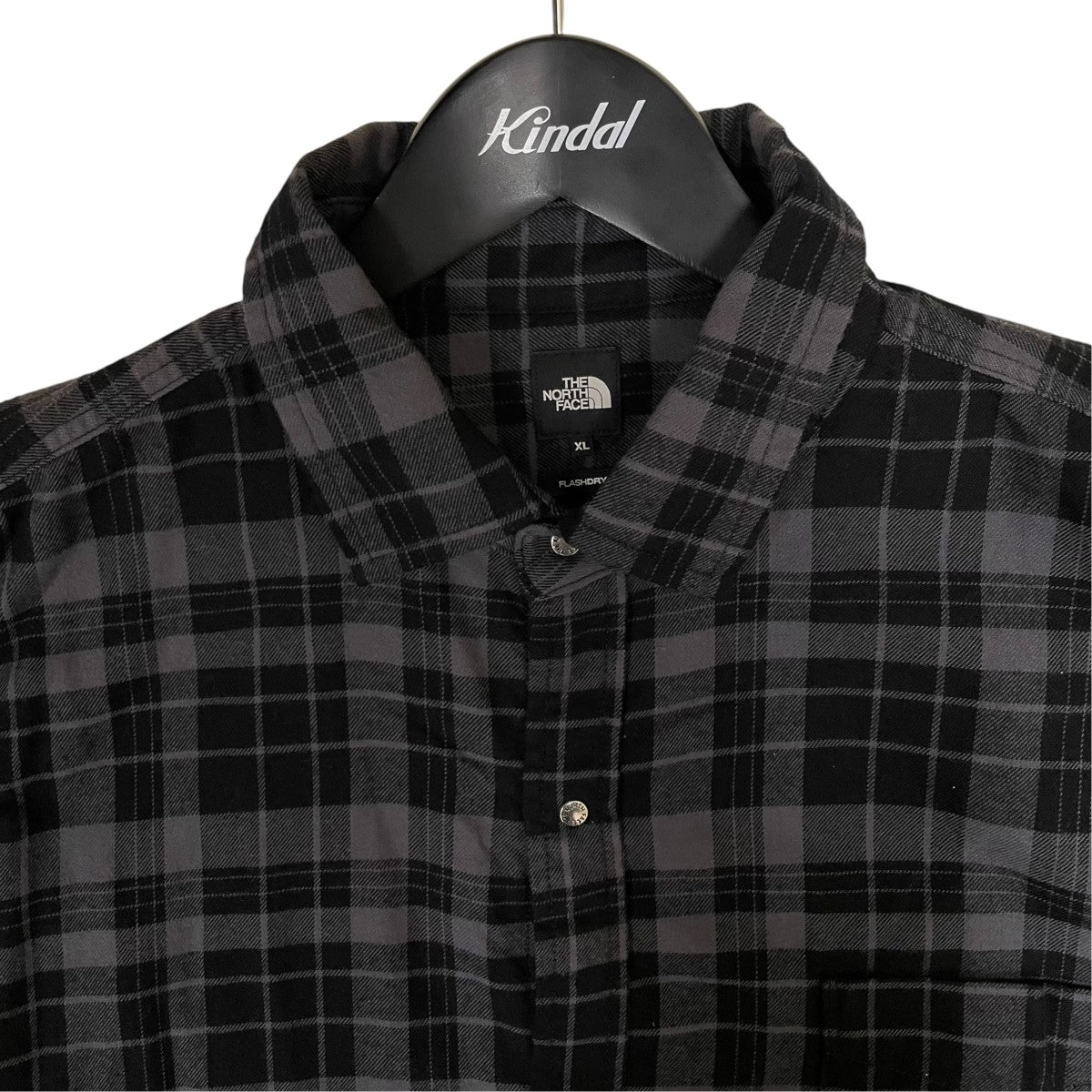 THE NORTH FACE 26AWL／S Flannel Check Shirt ロングスリーブフランネルチェックシャツチェック柄 長袖シャツNR62635 古着・中古-3枚目のアイテム画像