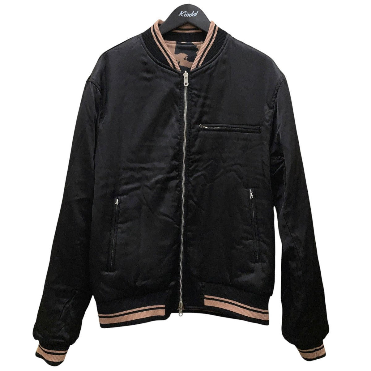DRIES VAN NOTEN 25AWVolker Bomber Jacketボルカー リバーシブル ボンバージャケット855.C020522-3005 古着・中古-3枚目のアイテム画像
