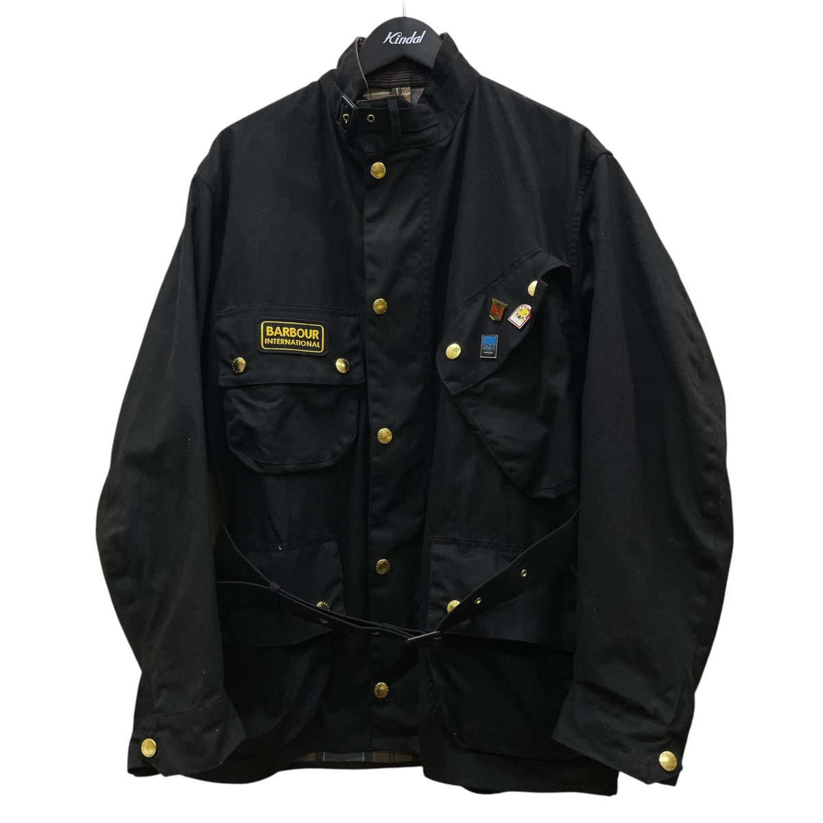 Barbour INTERNATIONAL ORIGINAL WAX JACKETインターナショナル オリジナル ワックスジャケットMWX0004BK51 古着・中古-1枚目のアイテム画像